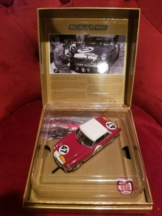 Scalextric 1/32 Slot Cars Mgb 50th Anniversary Limited Edition 
