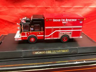 Code 3 1:64 Diecast 12645 - Chicago Fire Department Squad 2 2
