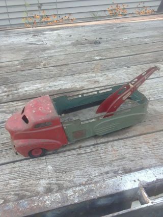 Vintage All Metal Products Co.  Wyandotte Wrecker,  Tow Truck Toy