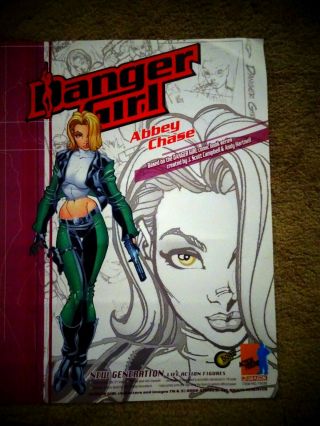Dragon Action Poster " Danger Girl Abby Chase "