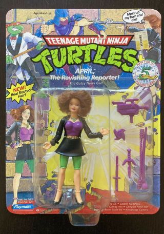 Playmates Toys Teenage Mutant Ninja Turtles April The Ravishing Reporter