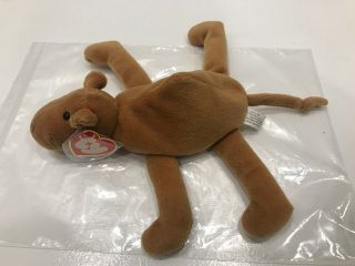 1993 Ty Beanie Baby - Humphrey The Camel - Rare With Tags
