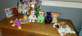 Rare Retired Beanie Babies With Tag Errors