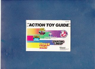 1988 Kenner Action Toy Guide Sky Comm.  Mask Ghostbusters Silverhawks Bone Age