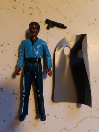 Vintage Loose 1980 Star Wars Esb Lando Calrissian (no Teeth) Complete Figure