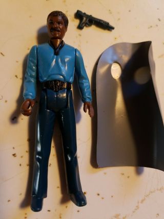 Vintage Loose 1980 Star Wars ESB Lando Calrissian (No Teeth) Complete Figure 2