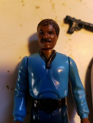 Vintage Loose 1980 Star Wars ESB Lando Calrissian (No Teeth) Complete Figure 3