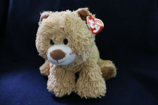 Ty Classic 2006 Tangy Cat Stuffed Animal Brown Plush Nose Soft Toy Tysilk