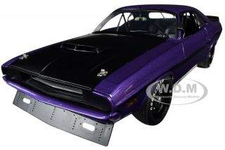 Defect 1970 Dodge Challenger T/a Street Version Purple 1/18 Acme A1806010