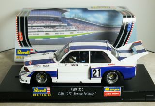 1:32 REVELL Monogram E21 BMW 320i DRM 1977 Ronnie Peterson MODEL RACING SLOT CAR 3