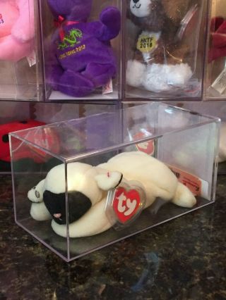 Authenticated Rare Chops The Lamb 3rd/2nd Gen Ty Beanie Baby Mwmt - Mq