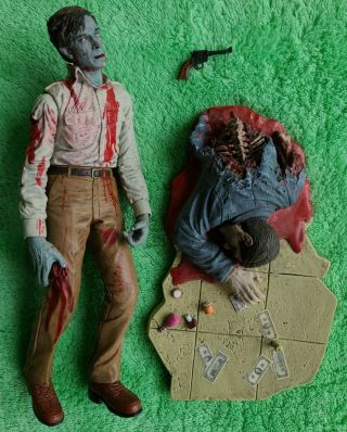 Dawn Of The Dead Cult Classic Series 3 Flyboy Action Figure Displayed Neca