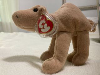 Ty Beanie Baby Humphrey The Camel 1st Generation Tush Tag,  3rd Gen Hang Tag