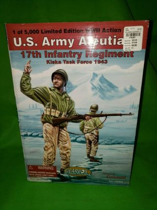 Us Army Aleutia 17th Infantry Regiment Kiska Task Force Gearbox Action Figure 12