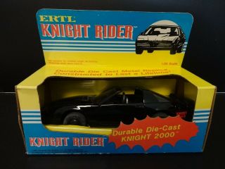 Ertl 1:25 Scale Tv Knight Rider Kitt 1982 Pontiac Firebird Trans Am - W/ Box