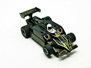 Tyco Lotus F - 1 Black/ Gold 11 Ho Slot Car Rare