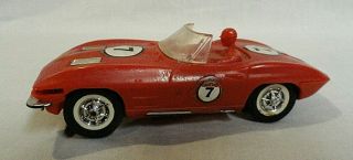 Rare 1960`s Varney Vintage Chevy Corvette Stingray 1/32 Slot Car