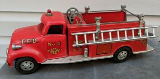 Vintage 1956 Tonka No.  5 Fire Truck