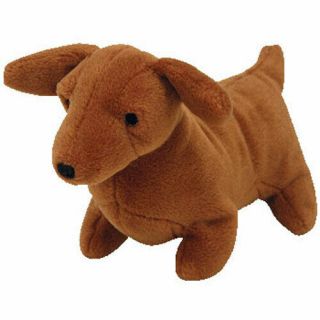 Ty Bow Wow Beanies - Weenie The Dog (7 Inch) - Dog Toy
