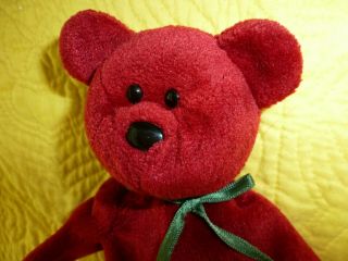 Cranberry Bear Ty Beanie Baby 1993 Retired Collectible Rare