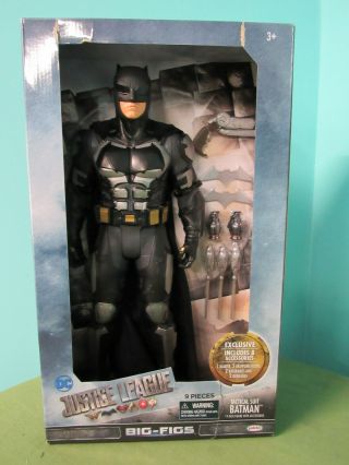 Jakks Dc Justice League Batman Big Figs Armored Action Figure Tactical Suit