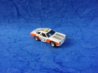 $1 - 7 Day Aurora AFX White & Orange 17 Chevelle Stocker Magna Traction Slot Car 3
