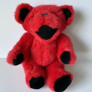 Grateful Dead Bear 12 " Jointed Red 1990 