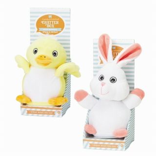 Speak - Repeat - Moving Plush Bunny And Duck Set Of 2