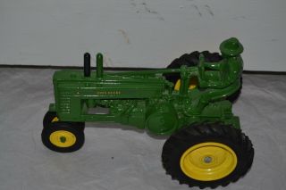 Vintage John Deere Model A Toy Tractor W/driver 1:16 Ertl