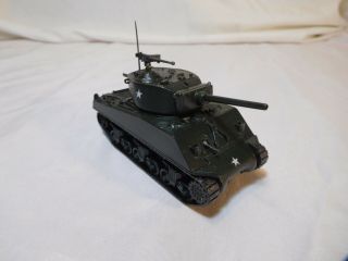 Custom Built 1/72 Ho Wwii Us Army Sherman Tank Slot Car Body Only For T - Jet