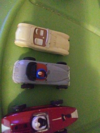 3 Very Rare Vintage Aurora Ho Scale Slot Cars 1 Without The Chassis