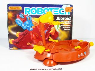 Vintage 1985 Matchbox Robotech 3.  75 " Bioroid Hover Craft Robotech Masters Enemy