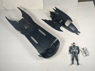 1993 Kenner Dc Comics Batman The Animated Series Batmobile And 1994 Figure