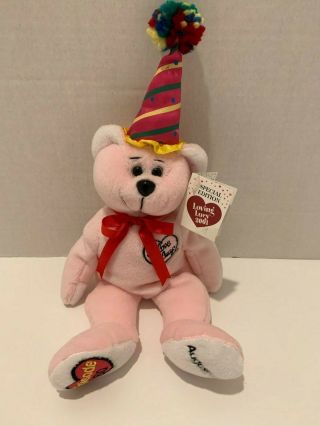 Collecticritters I Love Lucy Happy Birthday Ep 60 Beanie Bear Plush Ltd Ed