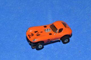 Aurora Thunderjet Cheetah Orange 1475 Slot Car