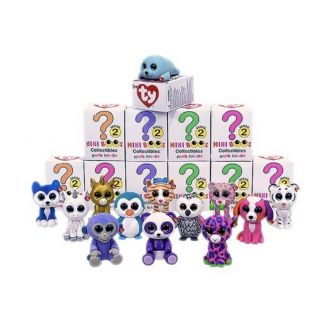 Ty Beanie Mini Boos Mystery Collectibles Series 2 Complete Set Of 13 Gold Chase