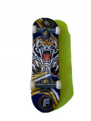 Tech Deck “finesse Tiger“ “ Blue Finger Board