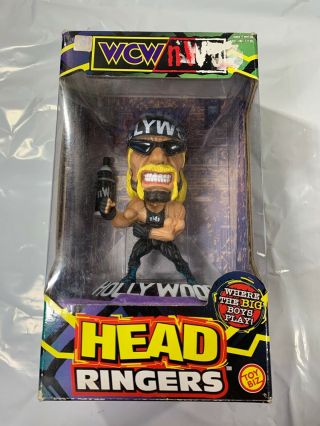 Wwe Hulk Hogan Wcw Head Ringers Toybiz Wwf Figure Wrestling Nwo A3