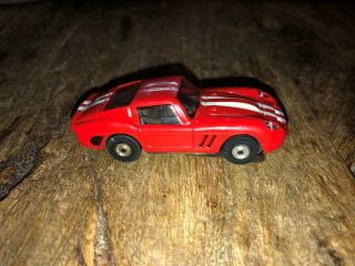 Vintage Ho Scale Aurora - T Jet Ferrari Gto Red Slot Car No Box