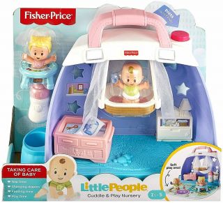 Fisher - Price Little People Baby Cuddle N Play Nursery