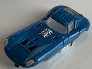 Vintage Aurora Thunderjet 500 Cheetah Ho Slot Car Body Blue (junk)