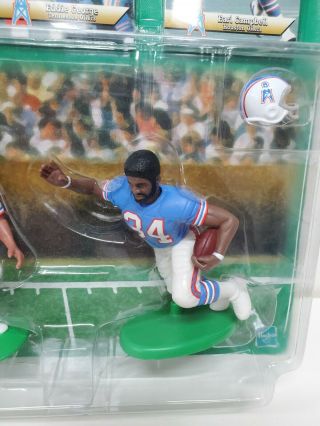 NFL Starting Lineup 1999 Classic Doubles Eddie George & Earl Campbell MOC 3