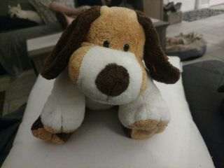 Ty Pluffies Whiffer The Dog Plush 2002 With Tags.