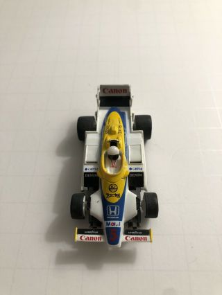 Tomy AFX SG,  Renault Canon 5 F1 Indy Slot Car TRACK 2