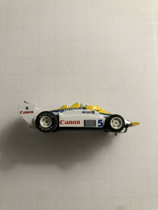 Tomy AFX SG,  Renault Canon 5 F1 Indy Slot Car TRACK 3