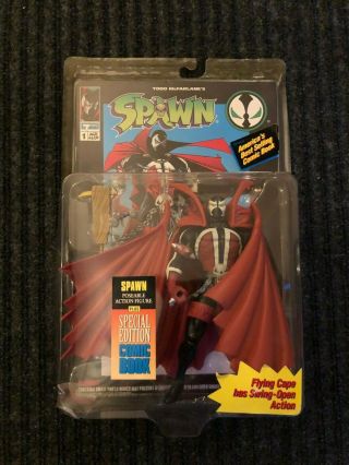 Todd Mcfarlane - Spawn Poseable Action Figure - Series 1 - Still In Package Vgc