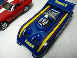 Ho slot car AFX/ Tomy AURORA Porsche 510K Can - Am UNCOMMON ' Blue ' 2