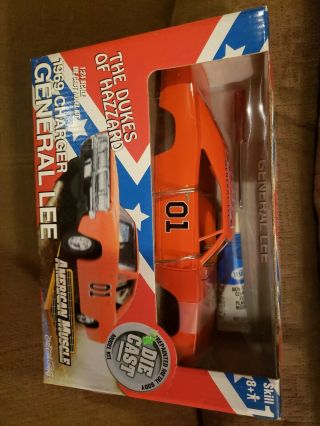 Dukes Of Hazzard 1969 Charger General Lee American Muscle Car 1/24 Scale Kit