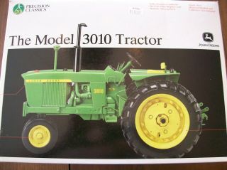 Ertl Precision Classic John Deere Model 3010 Tractor 1/16thscale 15210 Complete