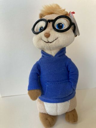 Ty Beanie Baby - Simon Of Alvin And The Chipmunks " The Squeakquel " 2010
